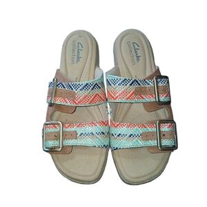 Clarks Colorful Strap Sandals sz. 6.5